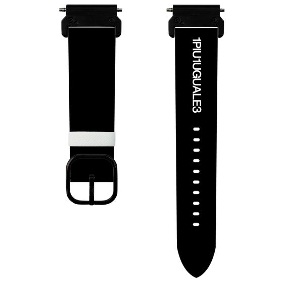 スマートウォッチレザーバンド［ 1PIU1UGUALE3 - ロゴ ］