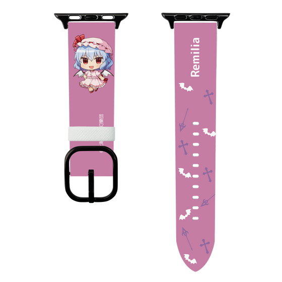 スマートウォッチレザーバンド［ 東方プロジェクト - SDキャラ - レミリア・スカーレット ］