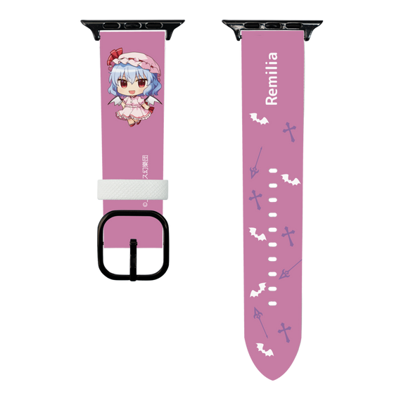 スマートウォッチレザーバンド［ 東方プロジェクト - SDキャラ - レミリア・スカーレット ］