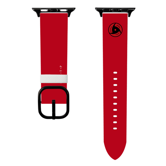 スマートウォッチレザーバンド［ NARUTO -ナルト- 疾風伝 - うちはイタチ - アイコン ］