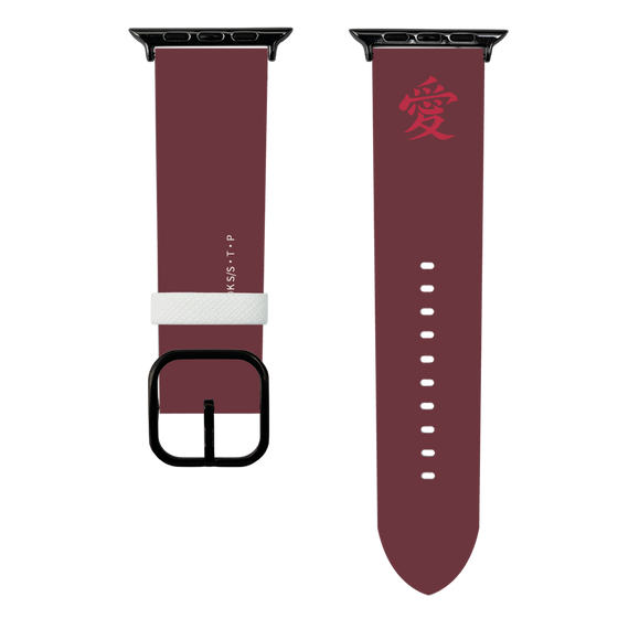 スマートウォッチレザーバンド［ NARUTO -ナルト- 疾風伝 - 我愛羅 - アイコン ］