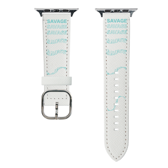 スマートウォッチレザーバンド［ SAVAGE Blue ］