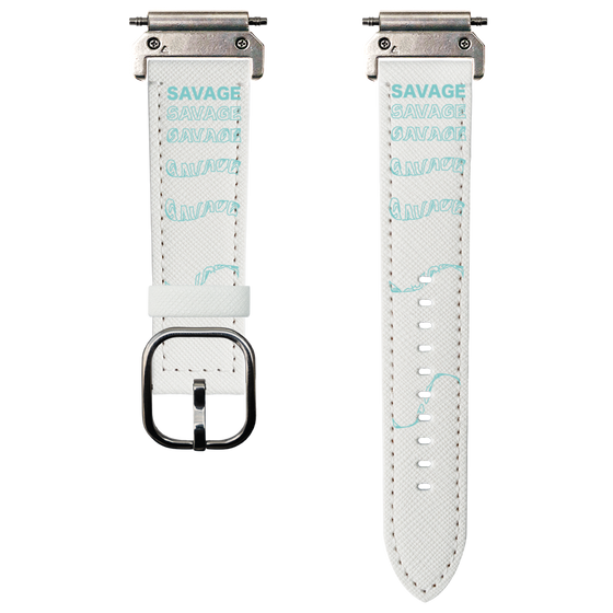 スマートウォッチレザーバンド［ SAVAGE Blue ］