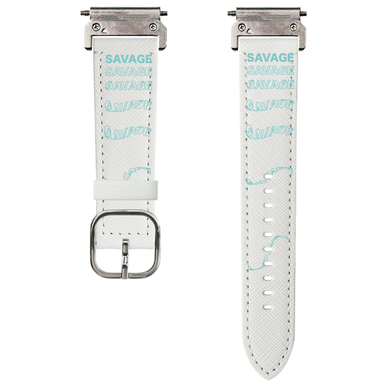 スマートウォッチレザーバンド［ SAVAGE Blue ］