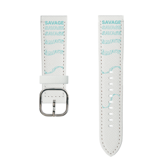 スマートウォッチレザーバンド［ SAVAGE Blue ］