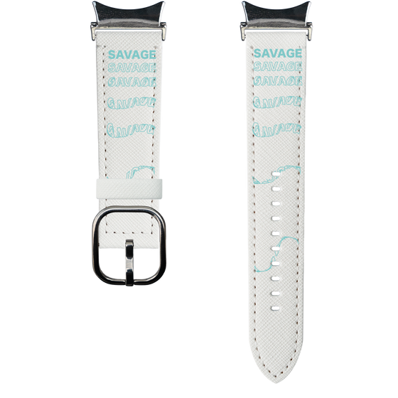 スマートウォッチレザーバンド［ SAVAGE Blue ］