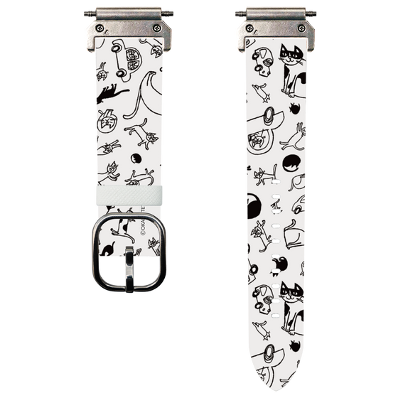 スマートウォッチレザーバンド［ おかべてつろう - おでかけ日和 ］