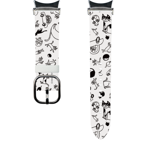 スマートウォッチレザーバンド［ おかべてつろう - おでかけ日和 ］