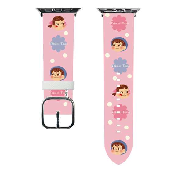 スマートウォッチレザーバンド［ ペコちゃん - ミルキー ］