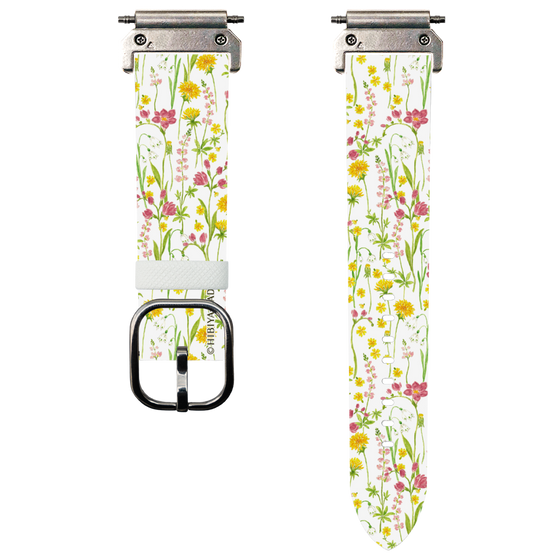 スマートウォッチレザーバンド［ 日比谷花壇 - プリムラ ］