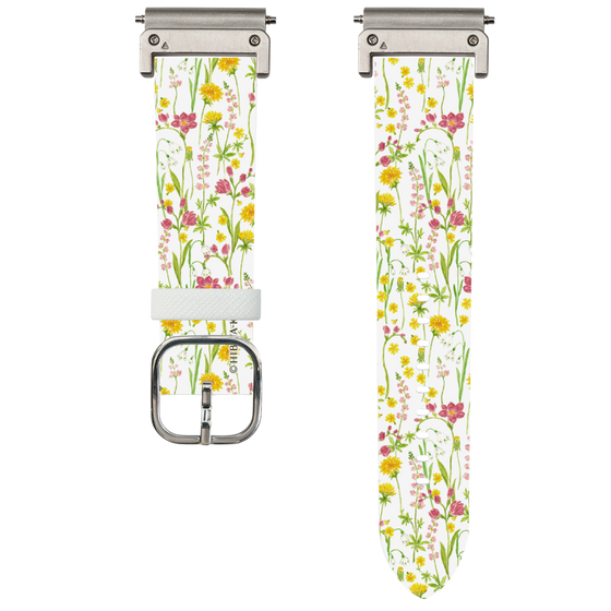 スマートウォッチレザーバンド［ 日比谷花壇 - プリムラ ］