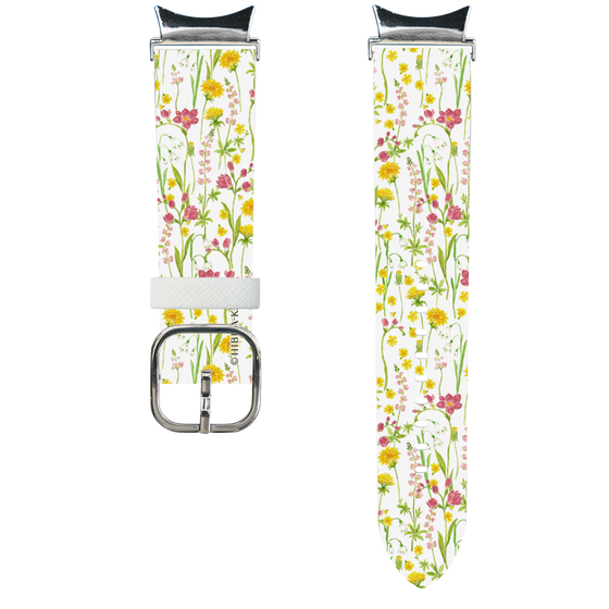 スマートウォッチレザーバンド［ 日比谷花壇 - プリムラ ］