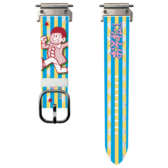 スマートウォッチレザーバンド［ おそ松くん - お顔 ］