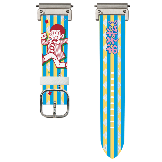 スマートウォッチレザーバンド［ おそ松くん - お顔 ］