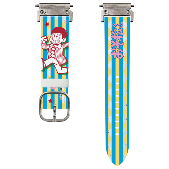 スマートウォッチレザーバンド［ おそ松くん - お顔 ］