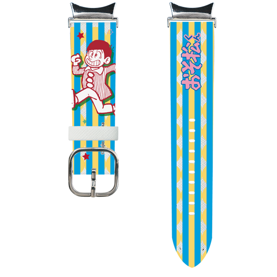 スマートウォッチレザーバンド［ おそ松くん - お顔 ］