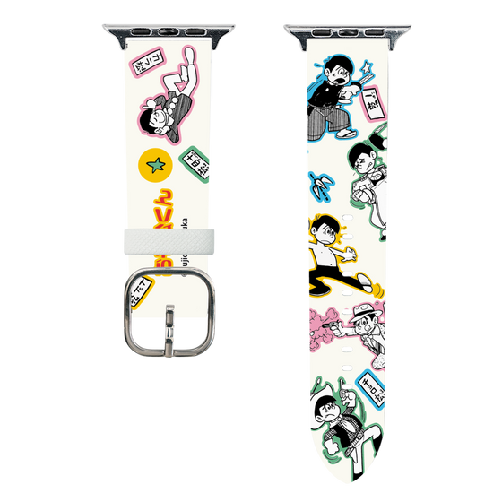 スマートウォッチレザーバンド［ おそ松くん - レトロ ］