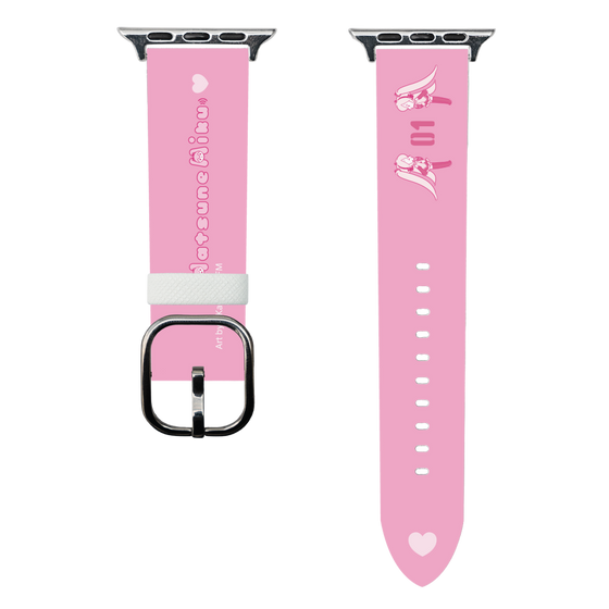 スマートウォッチレザーバンド［ 初音ミク - ハート ］