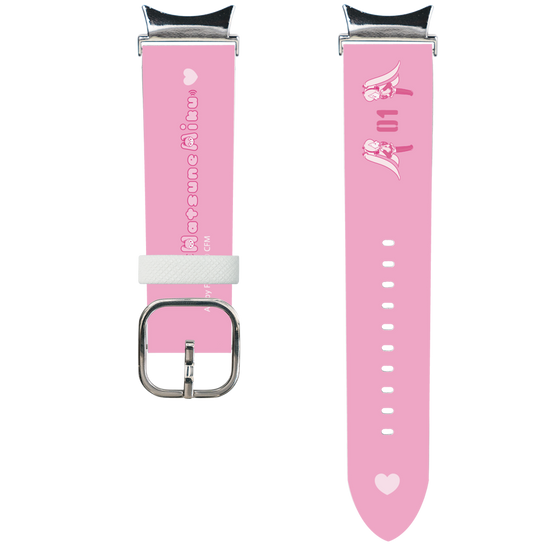 スマートウォッチレザーバンド［ 初音ミク - ハート ］