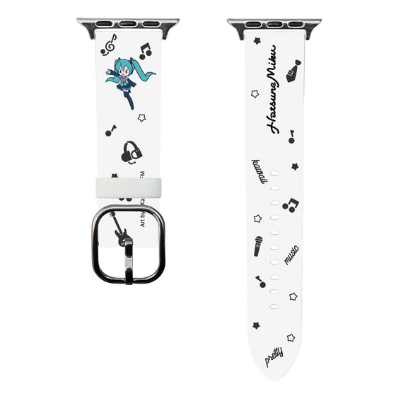 スマートウォッチレザーバンド［ 初音ミク - インストルメント ］