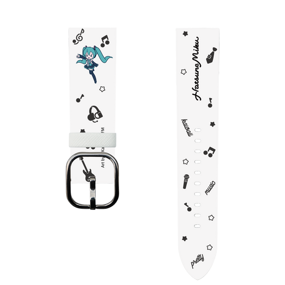 スマートウォッチレザーバンド［ 初音ミク - インストルメント ］