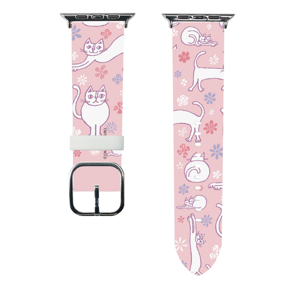 スマートウォッチレザーバンド［ おかべてつろう - こころ咲く日 ］