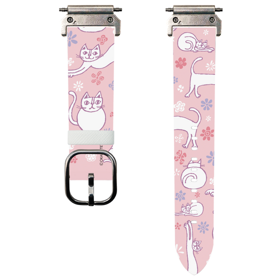 スマートウォッチレザーバンド［ おかべてつろう - こころ咲く日 ］