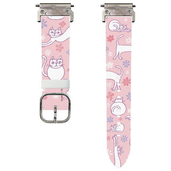 スマートウォッチレザーバンド［ おかべてつろう - こころ咲く日 ］