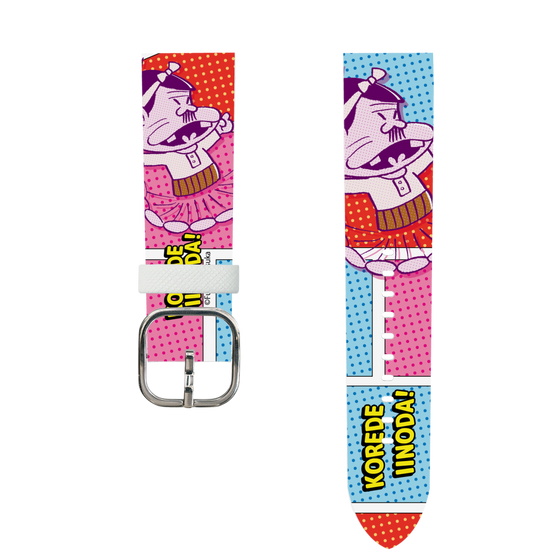 スマートウォッチレザーバンド［ 天才バカボン – これでいいのだ！ ］