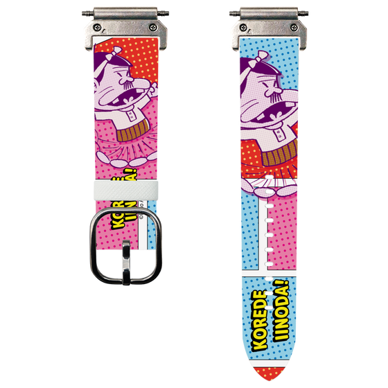 スマートウォッチレザーバンド［ 天才バカボン – これでいいのだ！ ］