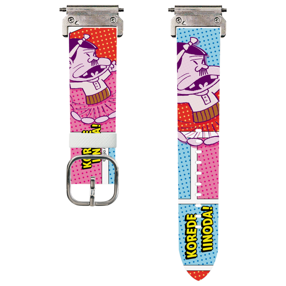 スマートウォッチレザーバンド［ 天才バカボン – これでいいのだ！ ］