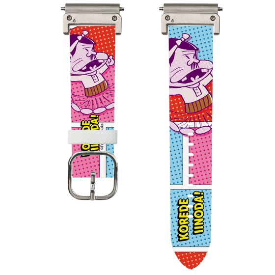 スマートウォッチレザーバンド［ 天才バカボン – これでいいのだ！ ］