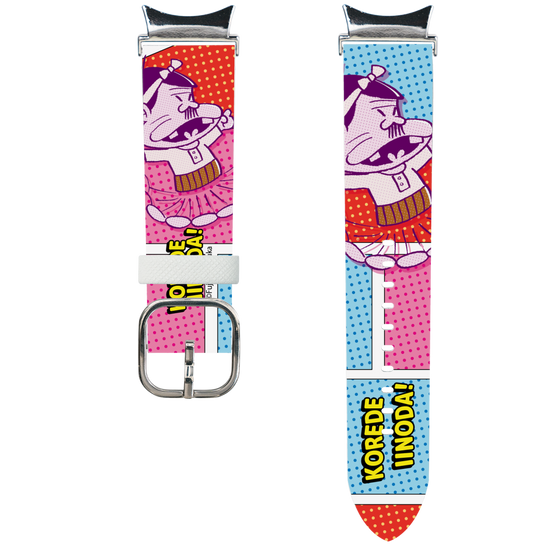 スマートウォッチレザーバンド［ 天才バカボン – これでいいのだ！ ］