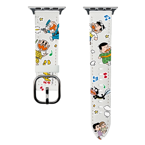 スマートウォッチレザーバンド［ 天才バカボン – ステッカー ］