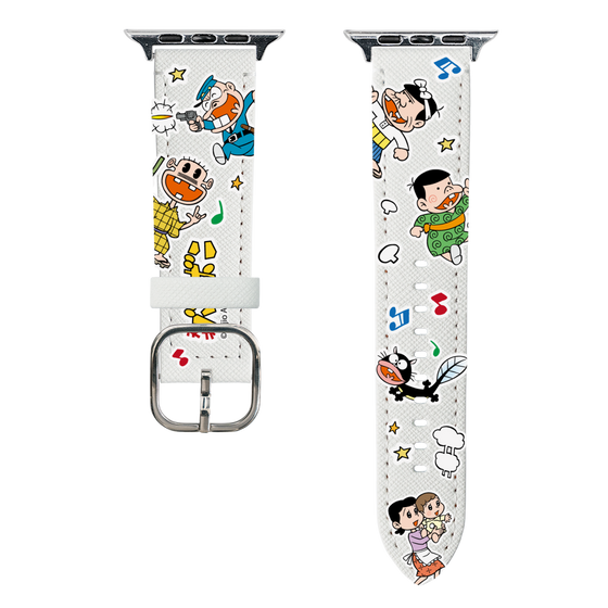 スマートウォッチレザーバンド［ 天才バカボン – ステッカー ］