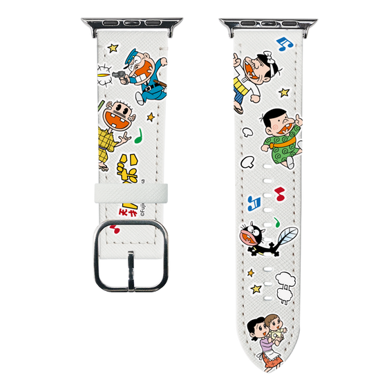 スマートウォッチレザーバンド［ 天才バカボン – ステッカー ］