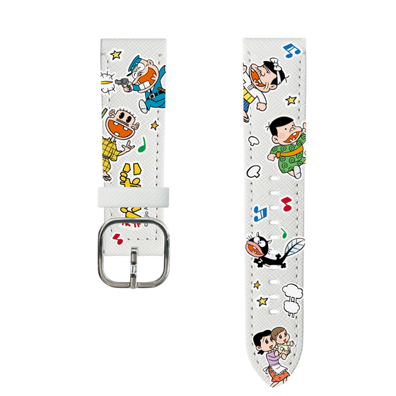 スマートウォッチレザーバンド［ 天才バカボン – ステッカー ］