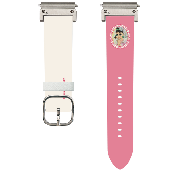 スマートウォッチレザーバンド［ ひみつのアッコちゃん - テクマクマヤコン ］