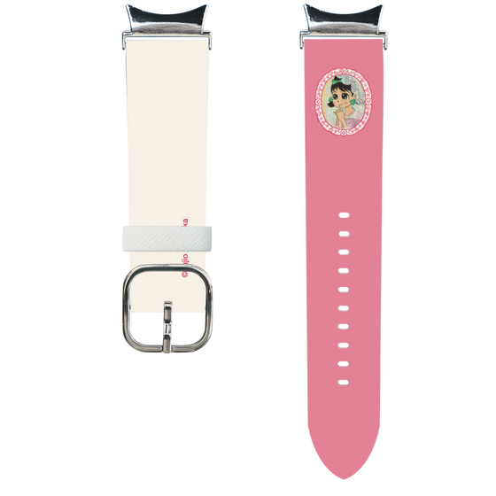 スマートウォッチレザーバンド［ ひみつのアッコちゃん - テクマクマヤコン ］