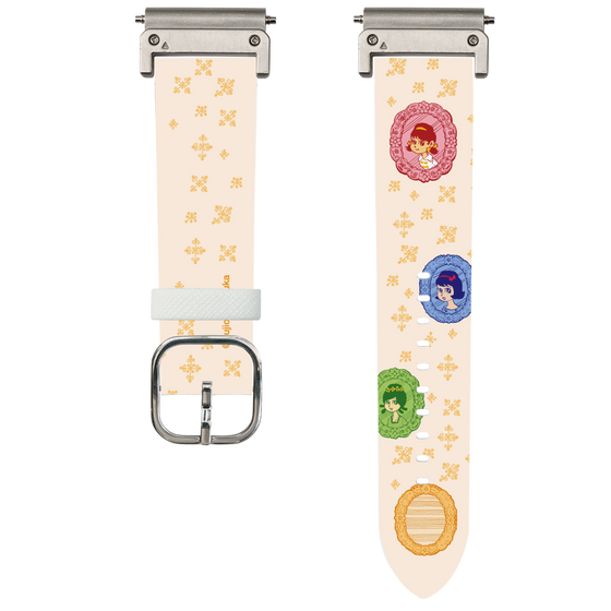 スマートウォッチレザーバンド［ ひみつのアッコちゃん - 変身 ］