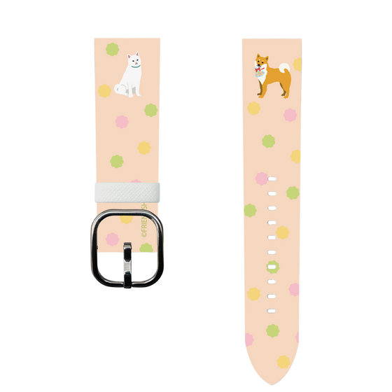 スマートウォッチレザーバンド［ 柴田さん - 金平糖 ］