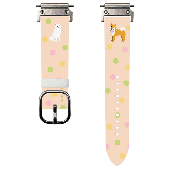 スマートウォッチレザーバンド［ 柴田さん - 金平糖 ］