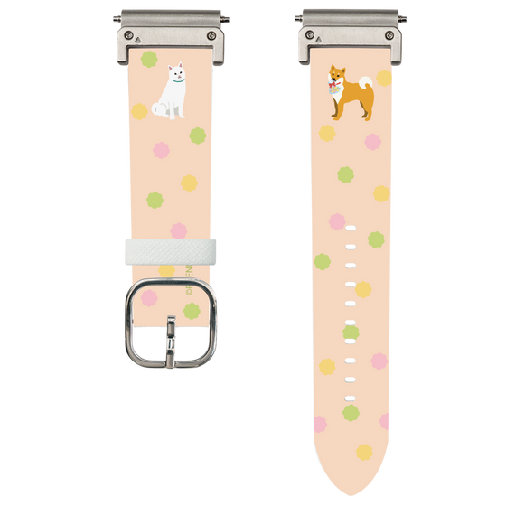 スマートウォッチレザーバンド［ 柴田さん - 金平糖 ］