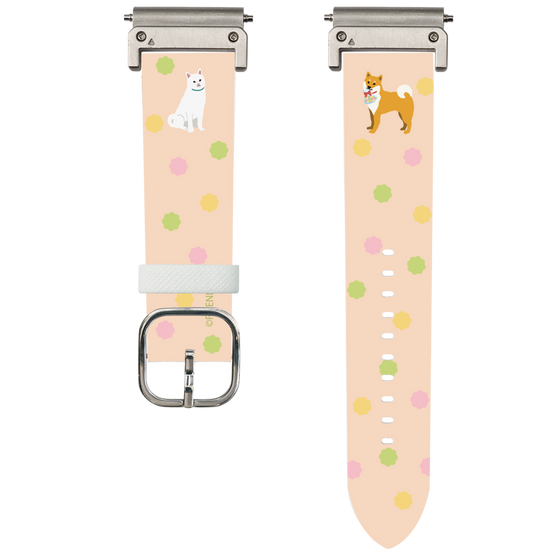 スマートウォッチレザーバンド［ 柴田さん - 金平糖 ］