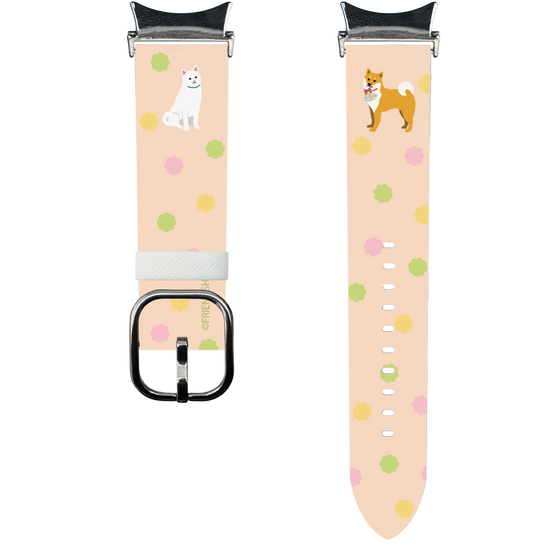 スマートウォッチレザーバンド［ 柴田さん - 金平糖 ］