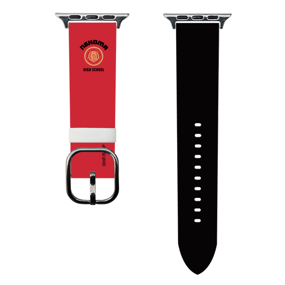 スマートウォッチレザーバンド［ ハイキュー!! - スクールバッジ - 音駒高校 ］