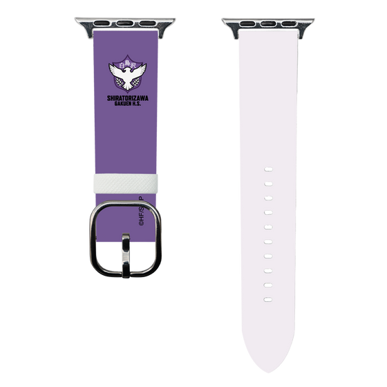 スマートウォッチレザーバンド［ ハイキュー!! - スクールバッジ - 白鳥沢学園高校 ］