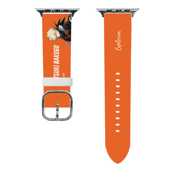 スマートウォッチレザーバンド［ 僕のヒーローアカデミア - 立ち絵 - 爆豪 勝己 ］