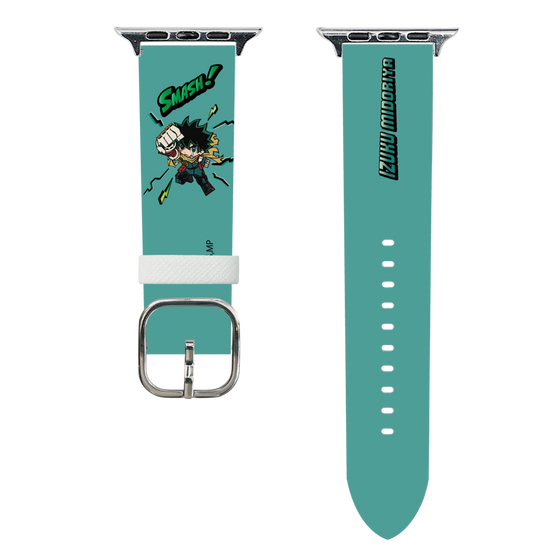 スマートウォッチレザーバンド［ 僕のヒーローアカデミア - ミニキャラ - 緑谷 出久 ］