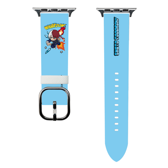 スマートウォッチレザーバンド［ 僕のヒーローアカデミア - ミニキャラ - 轟 焦凍 ］